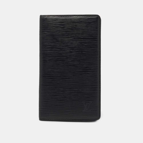 Louis Vuitton Black Epi Leather Bifold Long Wallet - Louis Vuitton - Modalova