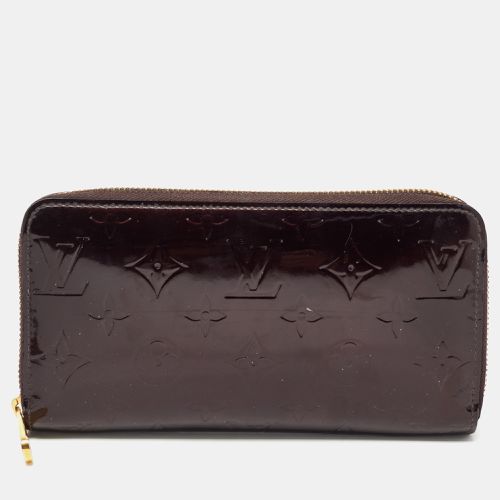 Louis Vuitton Amarante Monogram Vernis Zippy Wallet - Louis Vuitton - Modalova