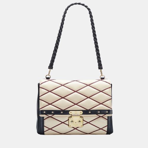 Louis Vuitton Beige?Black Malletage Pochette Flap Bag - Louis Vuitton - Modalova