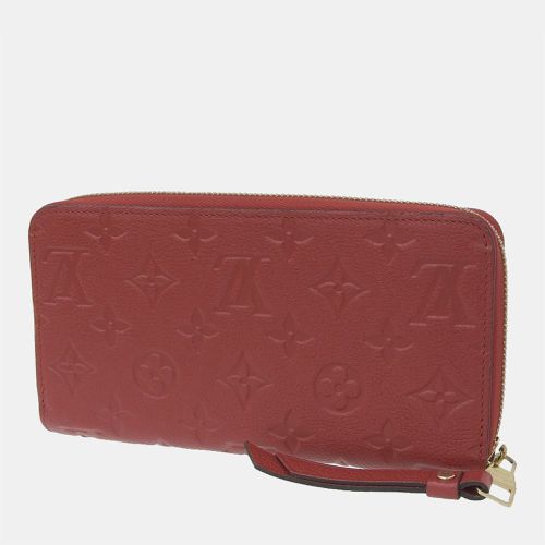 Louis Vuitton Burgundy Monogram Empreinte Leather Zippy Wallet - Louis Vuitton - Modalova