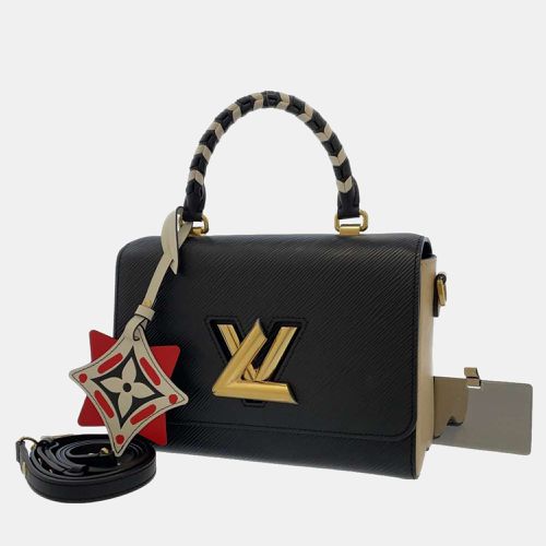 Louis Vuitton Black Leather Twist MM Shoulder Bag - Louis Vuitton - Modalova