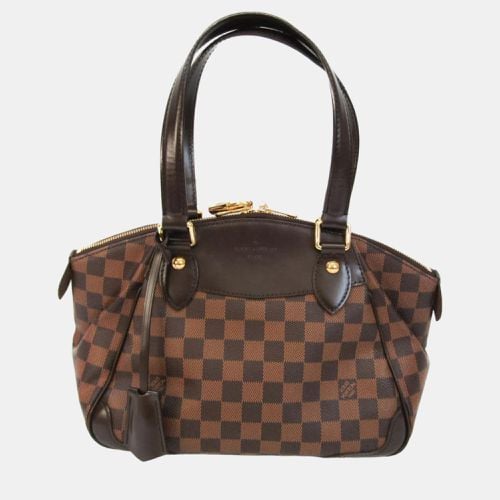 Louis Vuitton Brown Canvas Damier Ebene Small Verona Satchel Bag - Louis Vuitton - Modalova