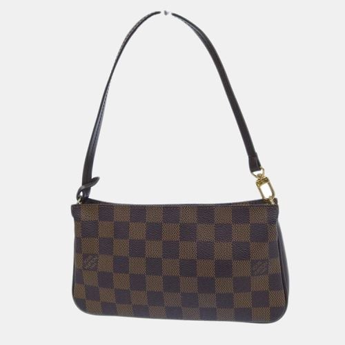 Damier Ebene Canvas Navona Pochette Shoulder Bag - Louis Vuitton - Modalova