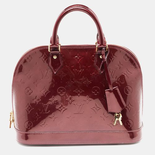 Louis Vuitton Amarante Monogram Vernis Alma PM Bag - Louis Vuitton - Modalova