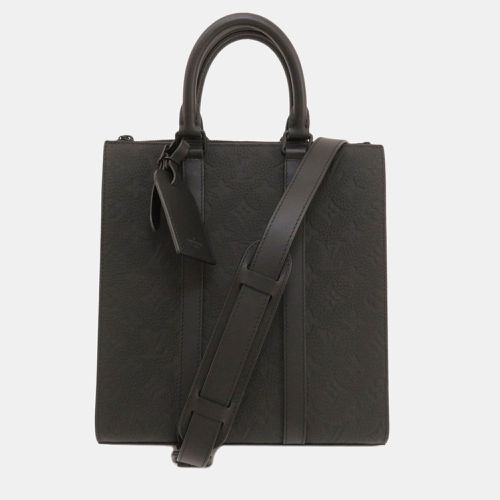 Louis Vuitton Black Taurillon Leather Sac Plat Tote Bag - Louis Vuitton - Modalova