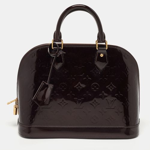 Louis Vuitton Amarante Monogram Vernis Alma PM Bag - Louis Vuitton - Modalova