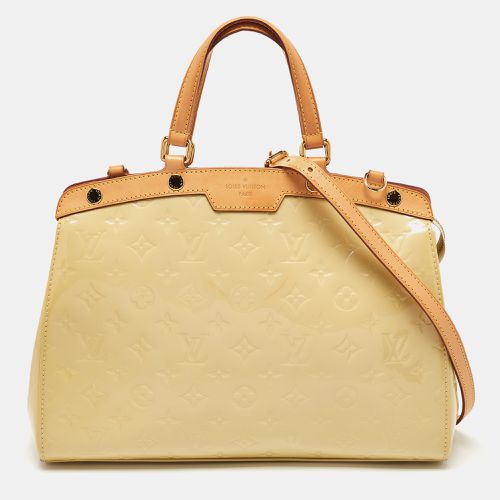 Louis Vuitton Citrine Monogram Vernis Brea MM Bag - Louis Vuitton - Modalova