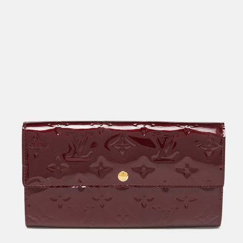 Louis Vuitton Rouge Fauviste Monogram Vernis Sarah Wallet - Louis Vuitton - Modalova