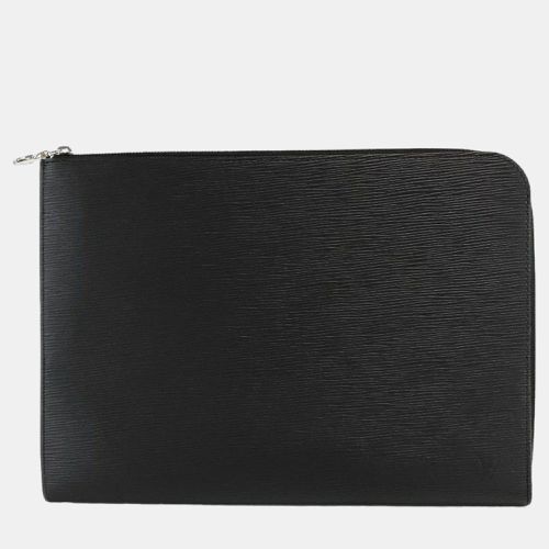 Louis Vuitton Black Epi Leather Pochette Jour Clutch Bag - Louis Vuitton - Modalova