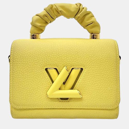 Louis Vuitton Yellow Leather Twist PM Top Handle Bag - Louis Vuitton - Modalova