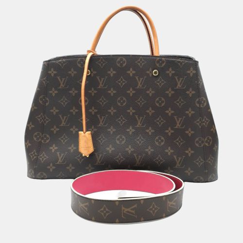 Louis Vuitton Brown Monogram Canvas Montaigne GM Tote Bag - Louis Vuitton - Modalova