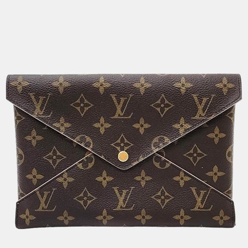 Louis Vuitton Brown Monogram Canvas Kirigami Clutch Bag - Louis Vuitton - Modalova