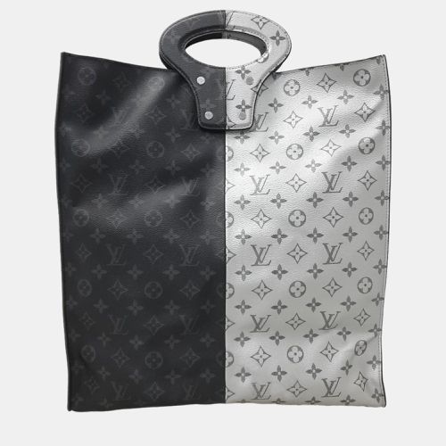 Louis Vuitton Grey/Black Monogram Canvas Pacific Eclipse Split Tote Bag - Louis Vuitton - Modalova