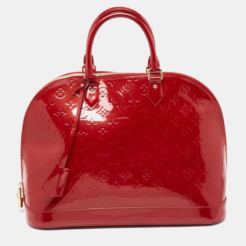 Louis Vuitton Red Monogram Vernis Alma GM - Louis Vuitton - Modalova