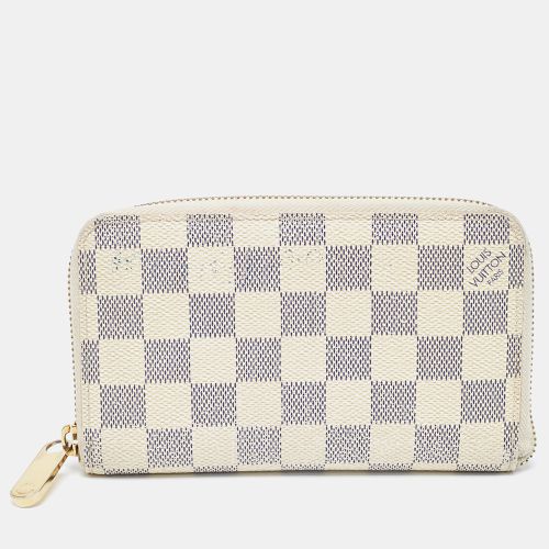 Louis Vuitton Damier Azur Canvas Compact Zippy Wallet - Louis Vuitton - Modalova