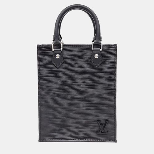 Louis Vuitton Black Epi Leather Petit Sac Plat Bag - Louis Vuitton - Modalova