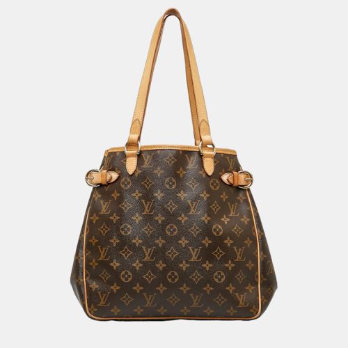 Louis Vuitton Brown Canvas Monogram Batignolles Vertical Tote Bag - Louis Vuitton - Modalova