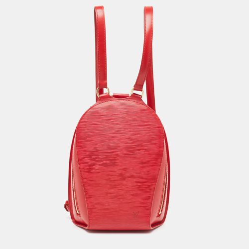 Louis Vuitton Red Epi Leather Mabillon Backpack - Louis Vuitton - Modalova