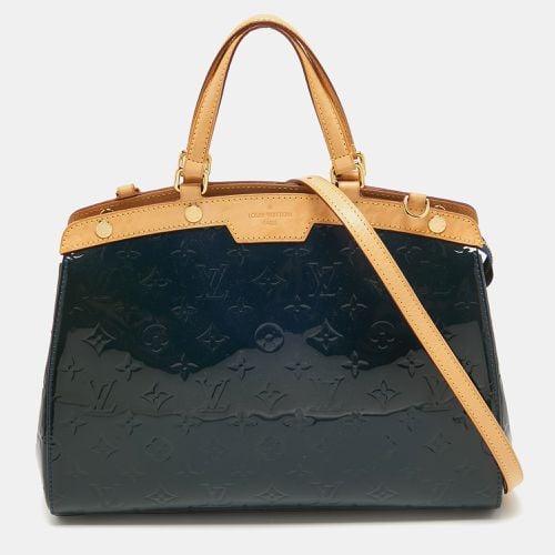 Louis Vuitton Bleu Nuit Monogram Vernis Brea MM Bag - Louis Vuitton - Modalova