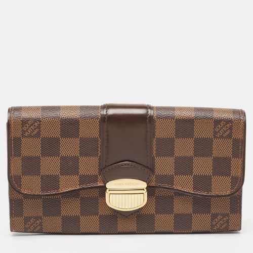 Louis Vuitton Damier Ebene Canvas Sistina Wallet - Louis Vuitton - Modalova