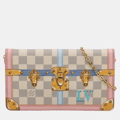 Louis Vuitton Multicolour Damier Azur Summer Trunks Pochette Weekend - Louis Vuitton - Modalova