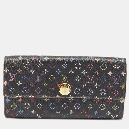 Louis Vuitton Black Monogram Multicolore Canvas Sarah Wallet - Louis Vuitton - Modalova