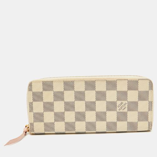 Louis Vuitton Damier Azur Canvas Clemence Wallet - Louis Vuitton - Modalova