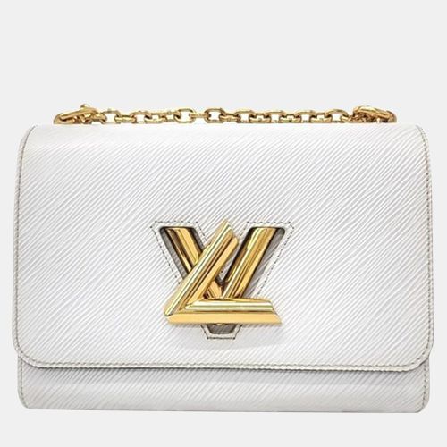 Louis Vuitton White Epi Leather Twist MM Shoulder Bag - Louis Vuitton - Modalova