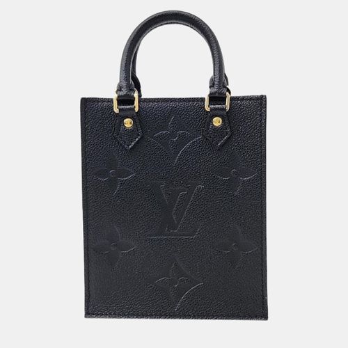 Louis Vuitton Black Monogram Giant Empriente Leather Petit Sac Plat Tote Bag - Louis Vuitton - Modalova