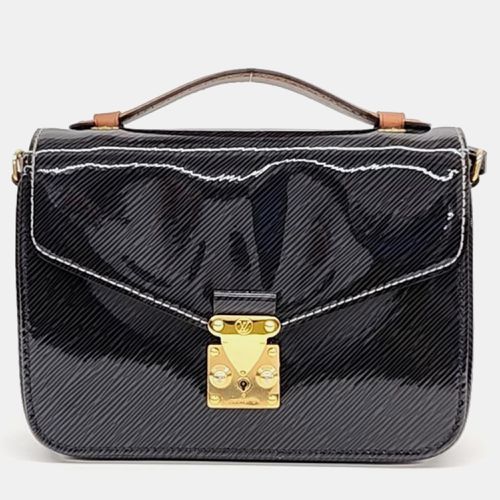 Louis Vuitton Black Shiny Epi Leather Mini Pochette Metis Shoulder Bag - Louis Vuitton - Modalova