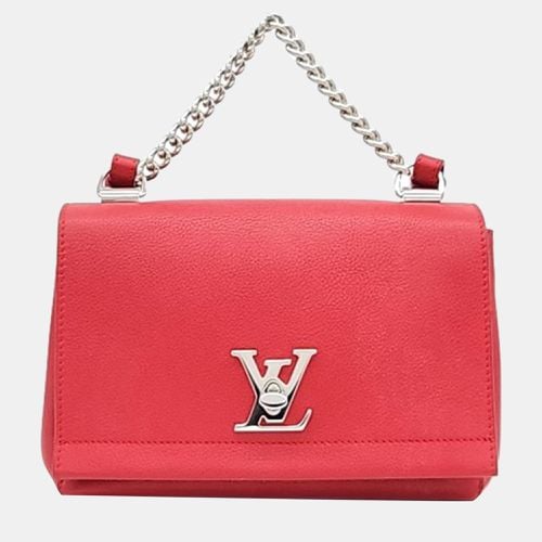 Louis Vuitton Red Leather Rockme II BB Top Handle Bag - Louis Vuitton - Modalova