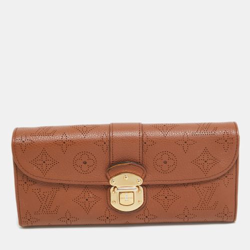 Louis Vuitton Cognac Monogram Mahina Leather Amelia Wallet - Louis Vuitton - Modalova