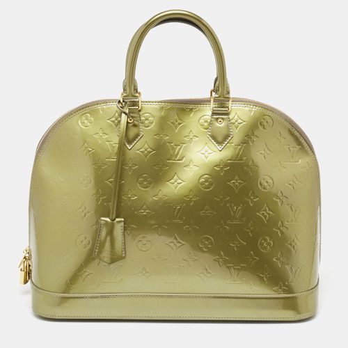 Louis Vuitton Vert Olive Monogram Vernis Leather Alma GM Bag - Louis Vuitton - Modalova