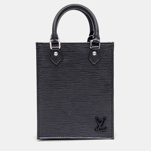 Louis Vuitton Black Epi Petit Sac Plat Handbag - Louis Vuitton - Modalova