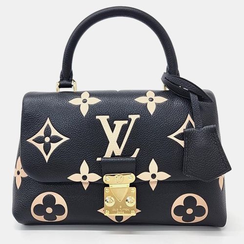 Louis Vuitton Black Bicolor Giant Empreinte Leather Madeleine BB Shoulder Bag - Louis Vuitton - Modalova