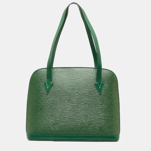 Louis Vuitton Green Leather Epi Lussac Tote Bag - Louis Vuitton - Modalova