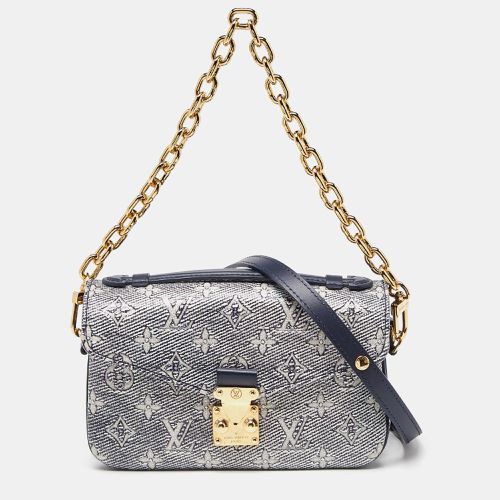 Louis Vuitton Blue Monogram Canvas Pochette Metis East West Bag - Louis Vuitton - Modalova