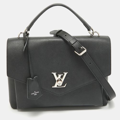 Louis Vuitton Black Leather Mylockme Satchel - Louis Vuitton - Modalova