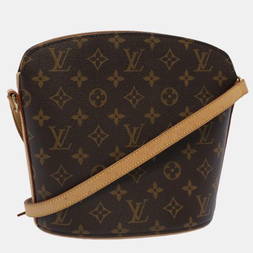 Louis Vuitton Brown Monogram Canvas Drouot shoulder bag - Louis Vuitton - Modalova