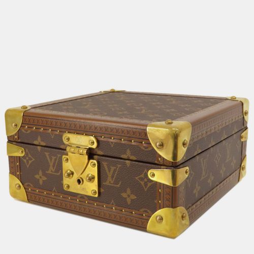 Louis Vuitton Brown Monogram Canvas Coffret Tresor 24 Trunk Case Bag - Louis Vuitton - Modalova