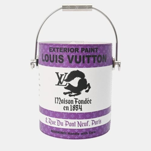 Louis Vuitton Purple Monogram Paint Can Bag - Louis Vuitton - Modalova