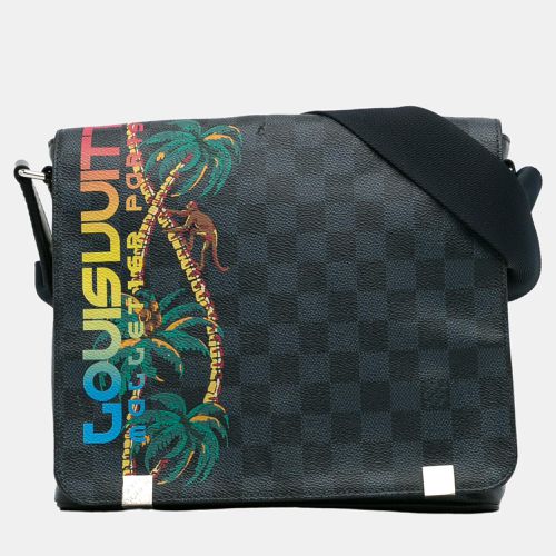 Louis Vuitton Black Damier Cobalt Jungle District Messenger PM - Louis Vuitton - Modalova