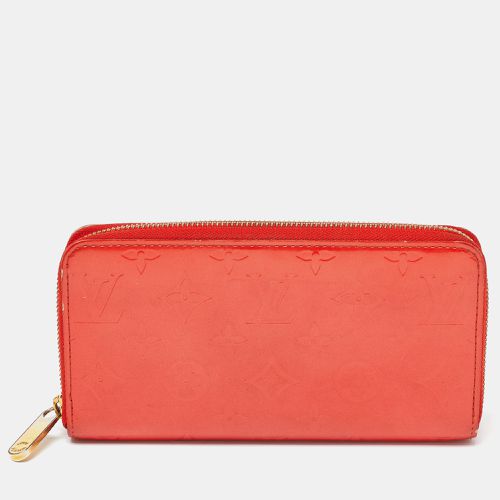 Louis Vuitton Orange Sunset Monogram Vernis Zippy Wallet - Louis Vuitton - Modalova