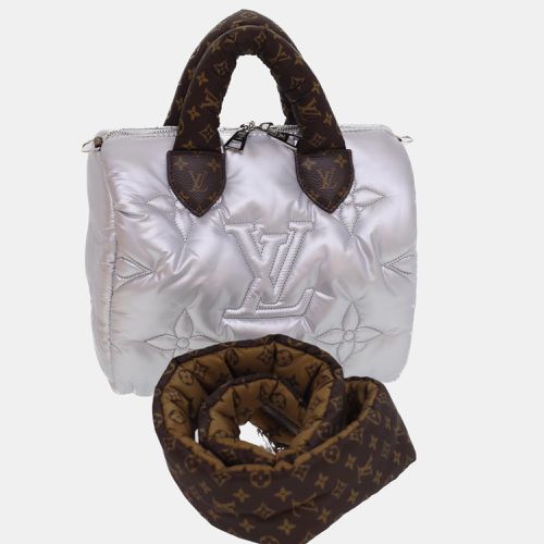 Louis Vuitton Silver Econyl Nylon 25 Speedy Bandouliere Satchel Bag - Louis Vuitton - Modalova