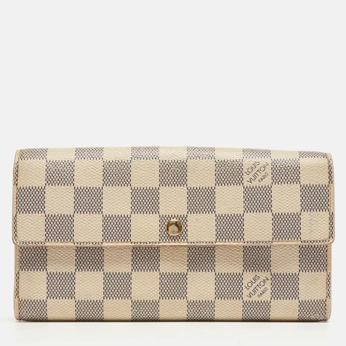 Damier Azur Canvas Sarah Wallet - Louis Vuitton - Modalova