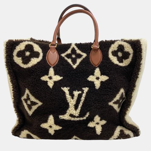 Louis Vuitton Shearling Large Onthego Tote Bag - Louis Vuitton - Modalova