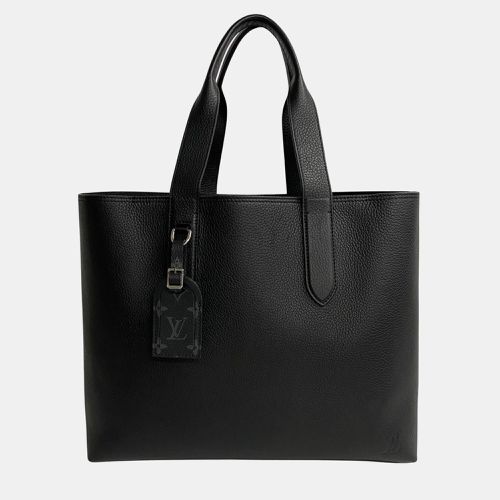 Louis Vuitton Black Leather Cabas Voyage Tote Bag - Louis Vuitton - Modalova