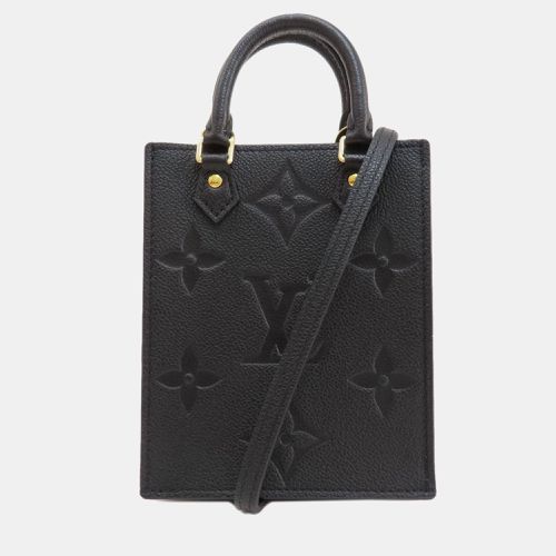 Louis Vuitton Black Leather Petite Sac Plat Tote Bag - Louis Vuitton - Modalova