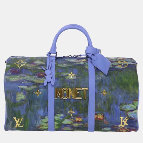 Louis Vuitton x Jeff Koons Multicolor Masters Collection Monet Keepall Bandouliere 50 - Louis Vuitton - Modalova