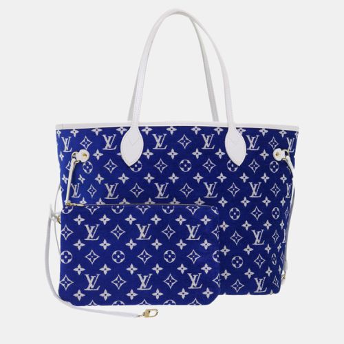 Louis Vuitton Blue Leather Spring In The City Neverfull MM Tote Bag - Louis Vuitton - Modalova